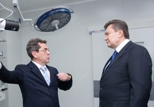 Янукович заявил, что уволил главу Минздрава