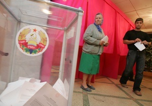 Выборы в Приднестровье: Лидирует экс-спикер, Смирнов не проходит во второй тур