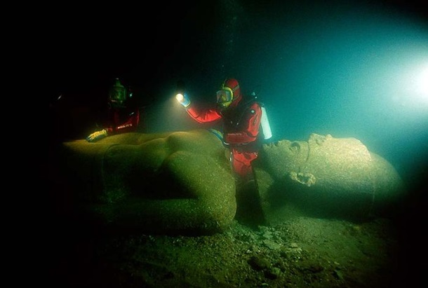 Ученые опубликовали кадры останков древней Атлантиды. ФОТО
