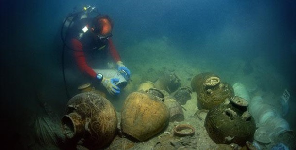 Ученые опубликовали кадры останков древней Атлантиды. ФОТО