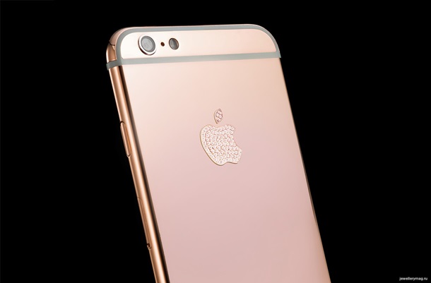 Финны выпустили iPhone 6s в золоте и с бриллиантами. ФОТО