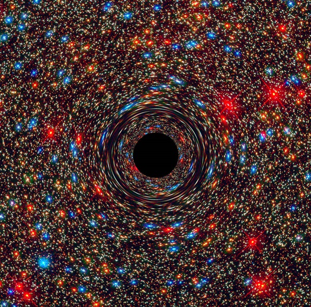 Як виглядає надмасивна чорна діра - фото 1