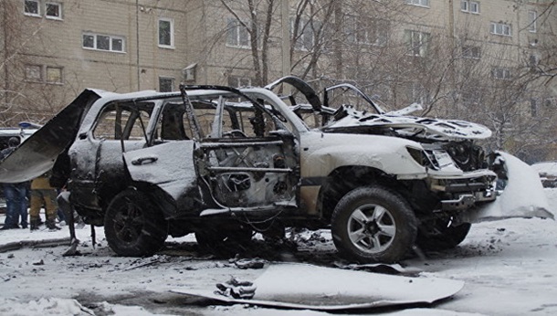 При взрыве автомобиля погиб один из главарей \"ЛНР\"