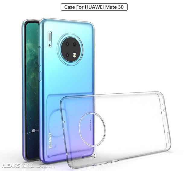 В Сети "засветили" дизайн Huawei Mate 30