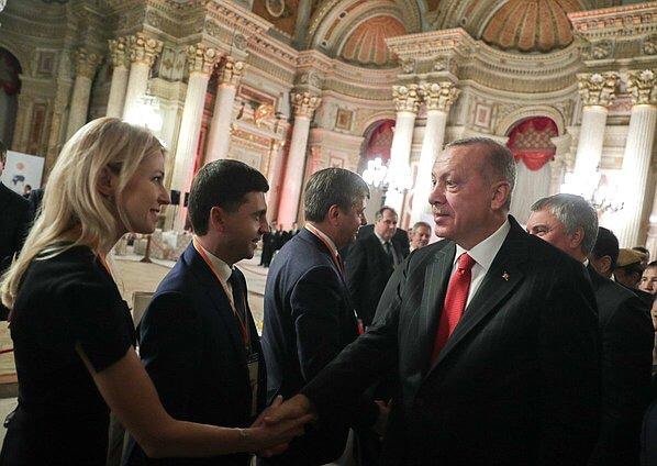 Эрдоган в Стамбуле встретился с Поклонской