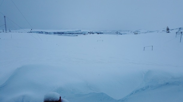 На украинской станции в Антарктиде новый снежный рекорд