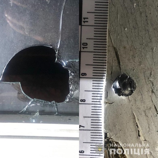 Житель Киева устроил стрельбу по окнам общежития (фото)