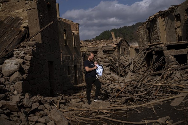 В Испании всплыла деревня, затопленная в 1992 году
