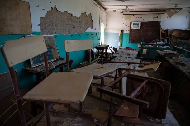 Зеленський показав зруйновані окупантами школи