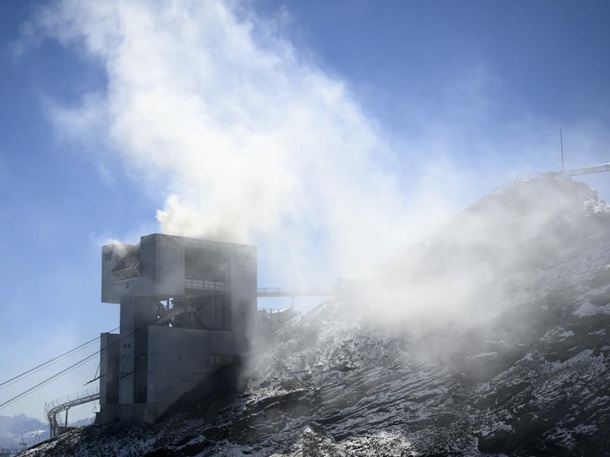 В Швейцарии горел ресторан на высоте три тысячи метров