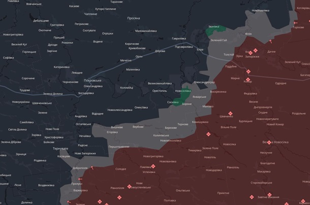 Украинские силы освободили более 240 кв. км на Александровском направлении (карта)