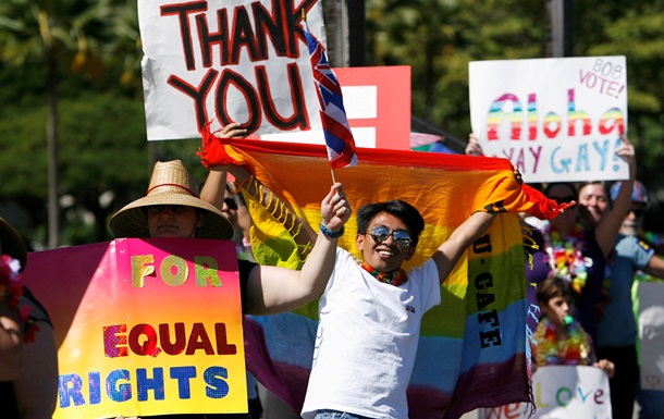На Гавайях легализовали однополые браки