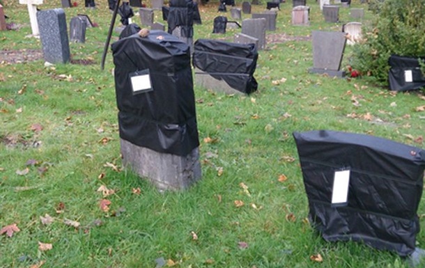 Мешканцям Норвегії за допомогою чорних пакетів нагадали про закінчення терміну оренди могил