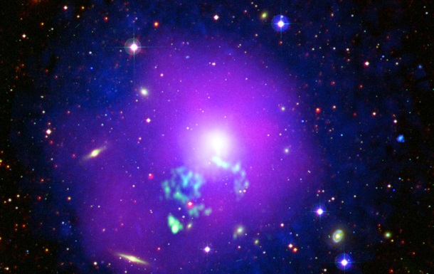 Телескоп сфотографував гаряче галактичне скупчення в сузір ї Діви