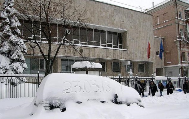Киевский снежный завал