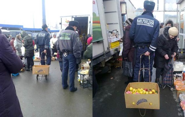 Украинская столица - яблоки милиции и маршрутки мэрии