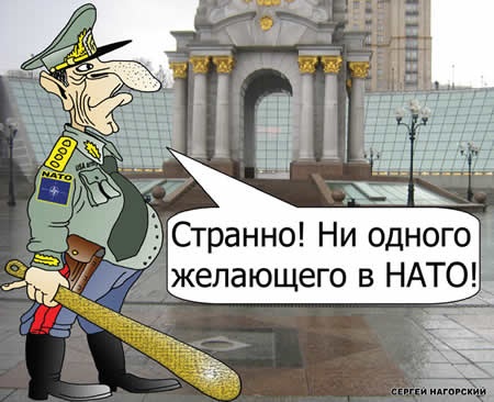 Свобода за НАТО. Но НАТО «оно не надо».