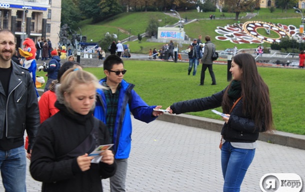 Просвещение о правах человека на улицах Киева. Суббота, 5 октября