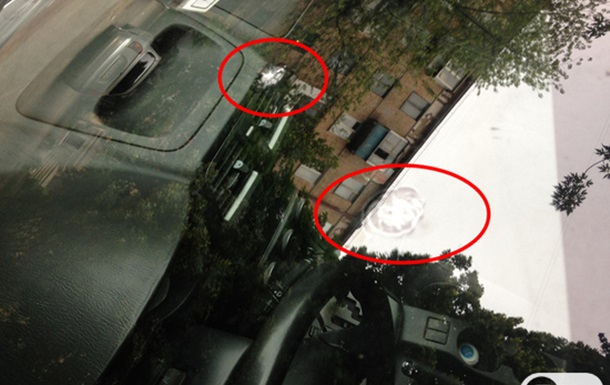 Стрельба из окон жилого дома в Киеве