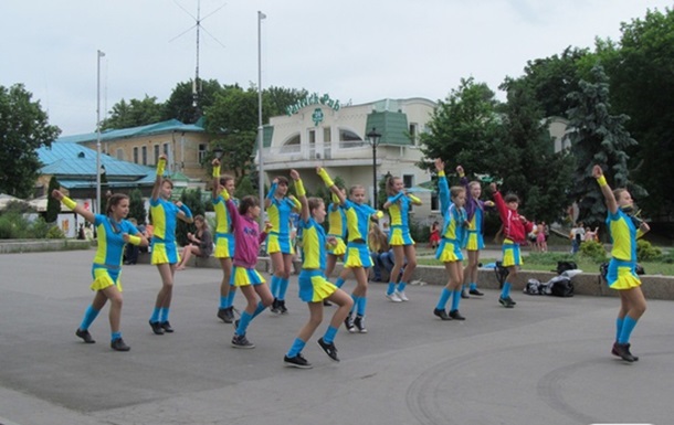Флешмоб Олимпийские игры в Харькове