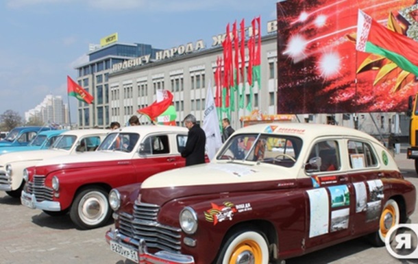 Международный автопробег на ГАЗ-М20 Победа. Фоторепортаж из Минска
