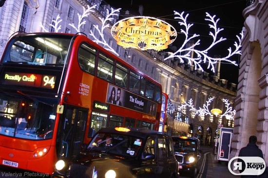 Лондон перед Рождеством