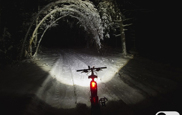 Велопрогулка по зимнему лесу