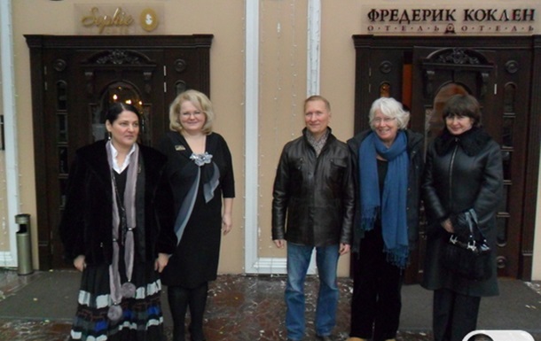 Наследники Бориса Пастернака посетили бутик-отель Фредерик Коклен в Одессе