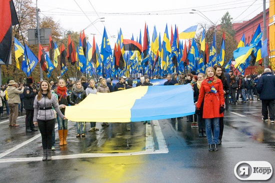 Марш в честь 70-летия УПА