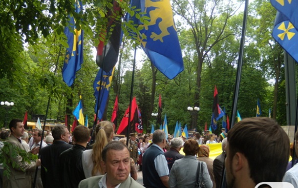 Марш славы УПА. День героев в Ивано-Франковске