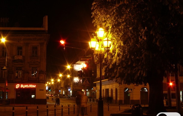 Ночные улицы Львова