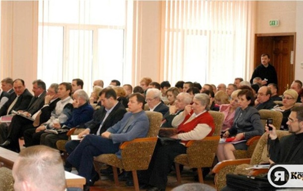 Виступ на сесії Луганської міської ради