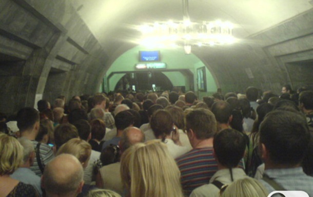 Коллапс в киевском метро