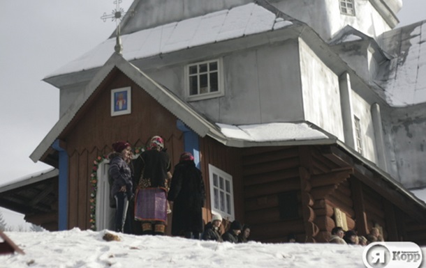Рождество в селе Криворивня