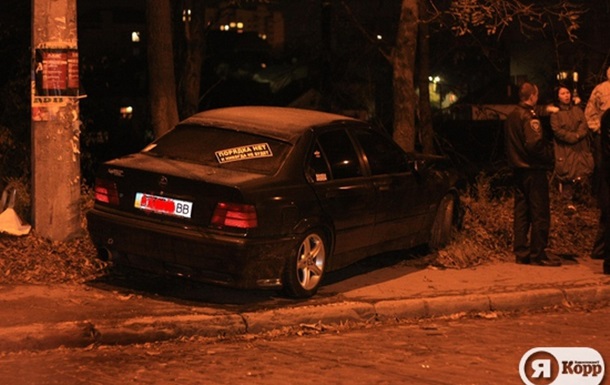 Машина, яка протаранила авто мера Тернополя