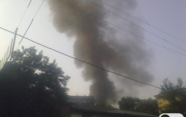 И снова пожар в Днепропетровске