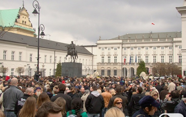Варшава прощається з президентом Лехом Качинським