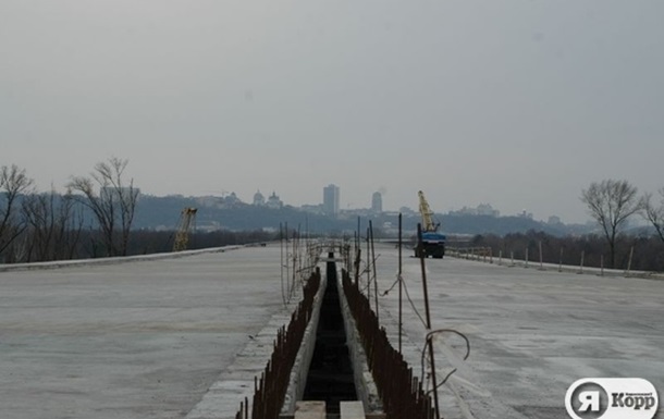 Строительство нового долгожданного моста метро через Днепр