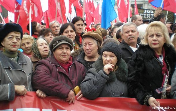 В Молдавии прошли протесты противников евроинтеграции