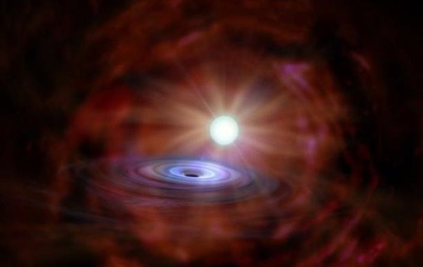 Занадто легка і яскрава чорна діра здивувала астрономів