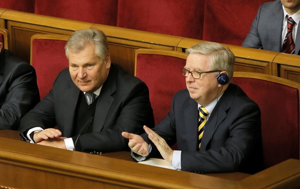 Окос - Квасьневский - миссия - Европарламент - Кокс и Квасьневский не против продления работы миссии ЕП в Украине