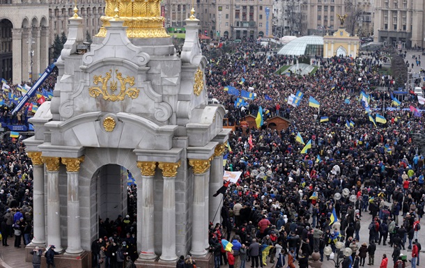 Евромайдан: онлайн-трансляция событий в центре Киева