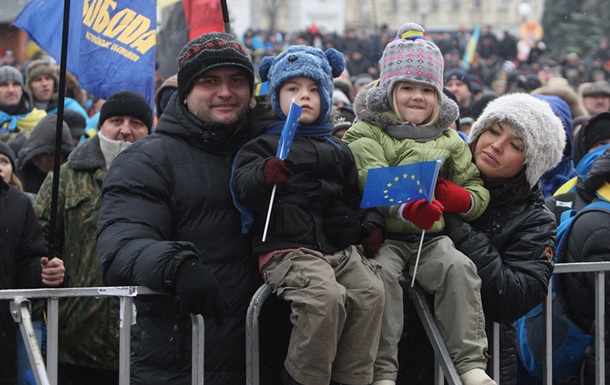 На Евромайдане протестующие собираются на Марш миллиона