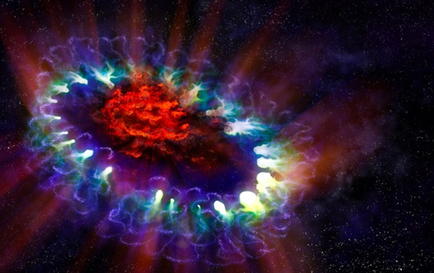 Ученые увидели, как звезды превращаются в пыль