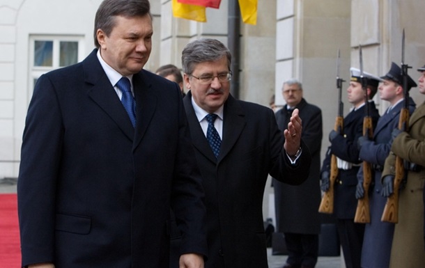 Польский президент напомнил Януковичу, что за кровопролитие всегда отвечает власть