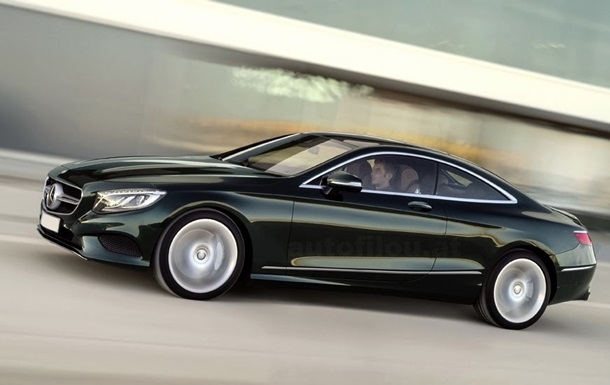 В Сети появилось первое изображение нового купе Mercedes-Benz S-Class