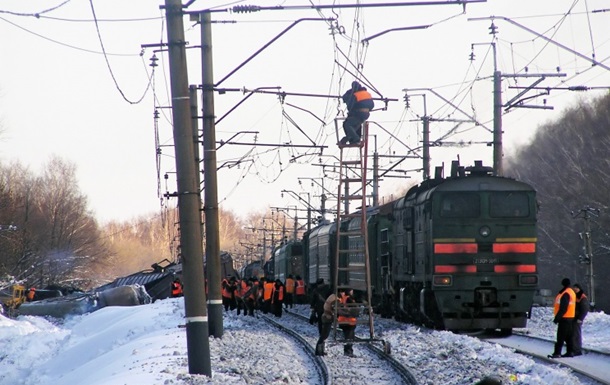 В Челябинской области 30 вагонов с углем сошли с рельс