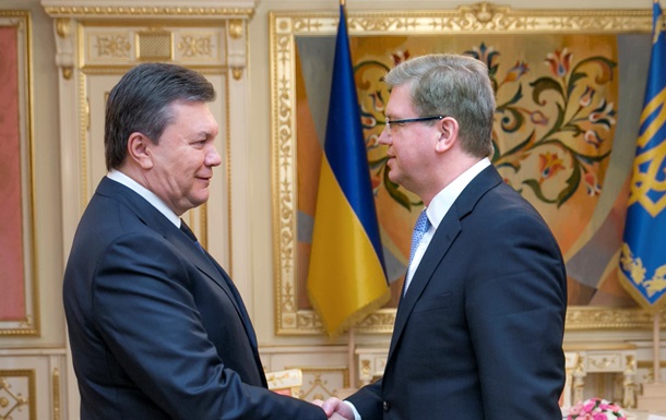 Янукович встретился с Фюле