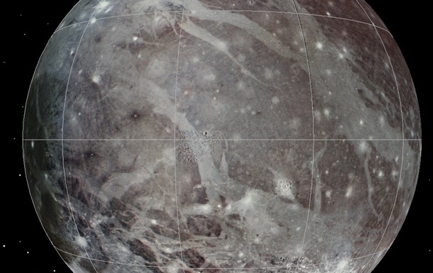 Вчені вперше склали геологічну карту супутника Юпітера Ганімеда