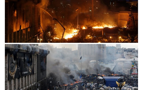 Це місто у вогні. Фото нічного і ранкового протистояння на Майдані 19 лютого